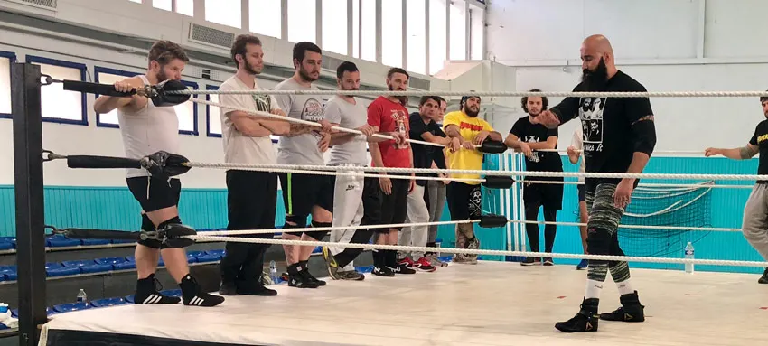 stage catch Occitanie Béziers gymnase avec tom la ruffa
